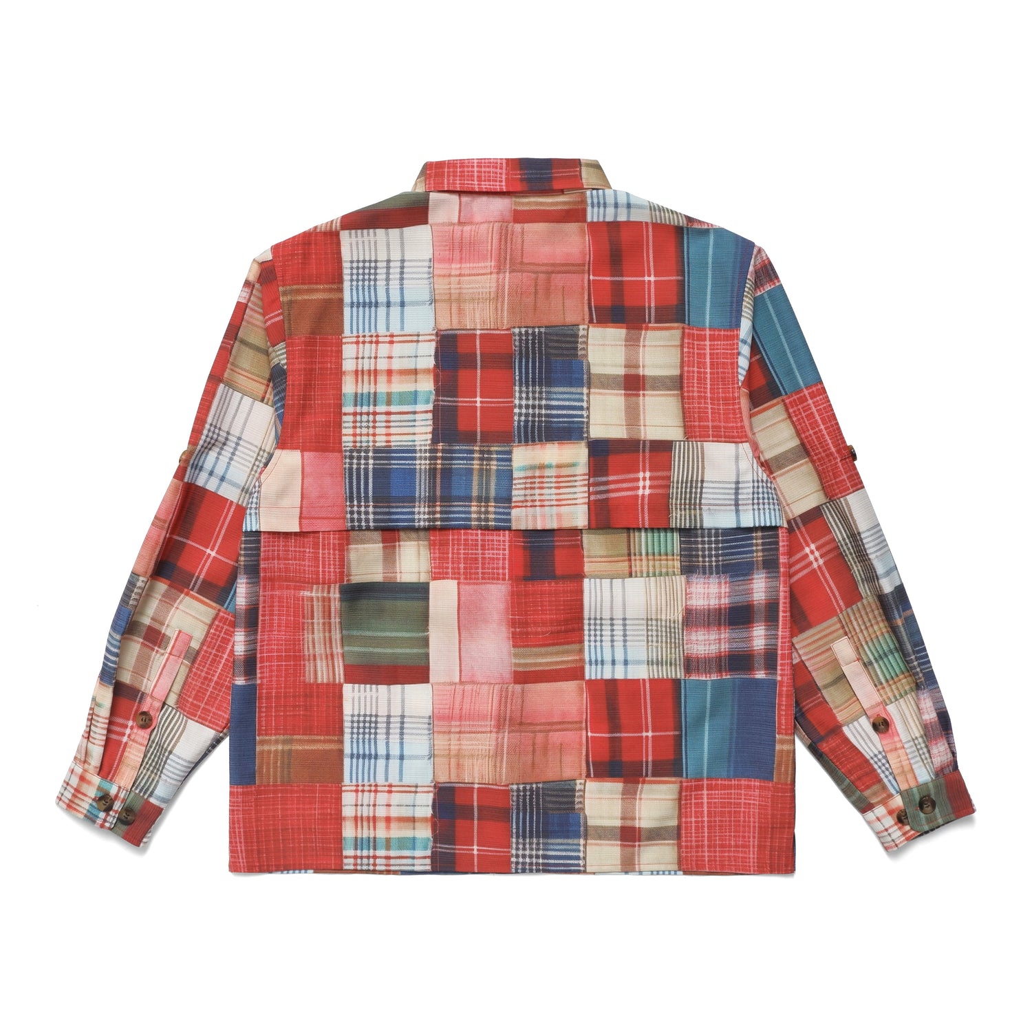 Madras Patch Explorer Shirt, Multi
