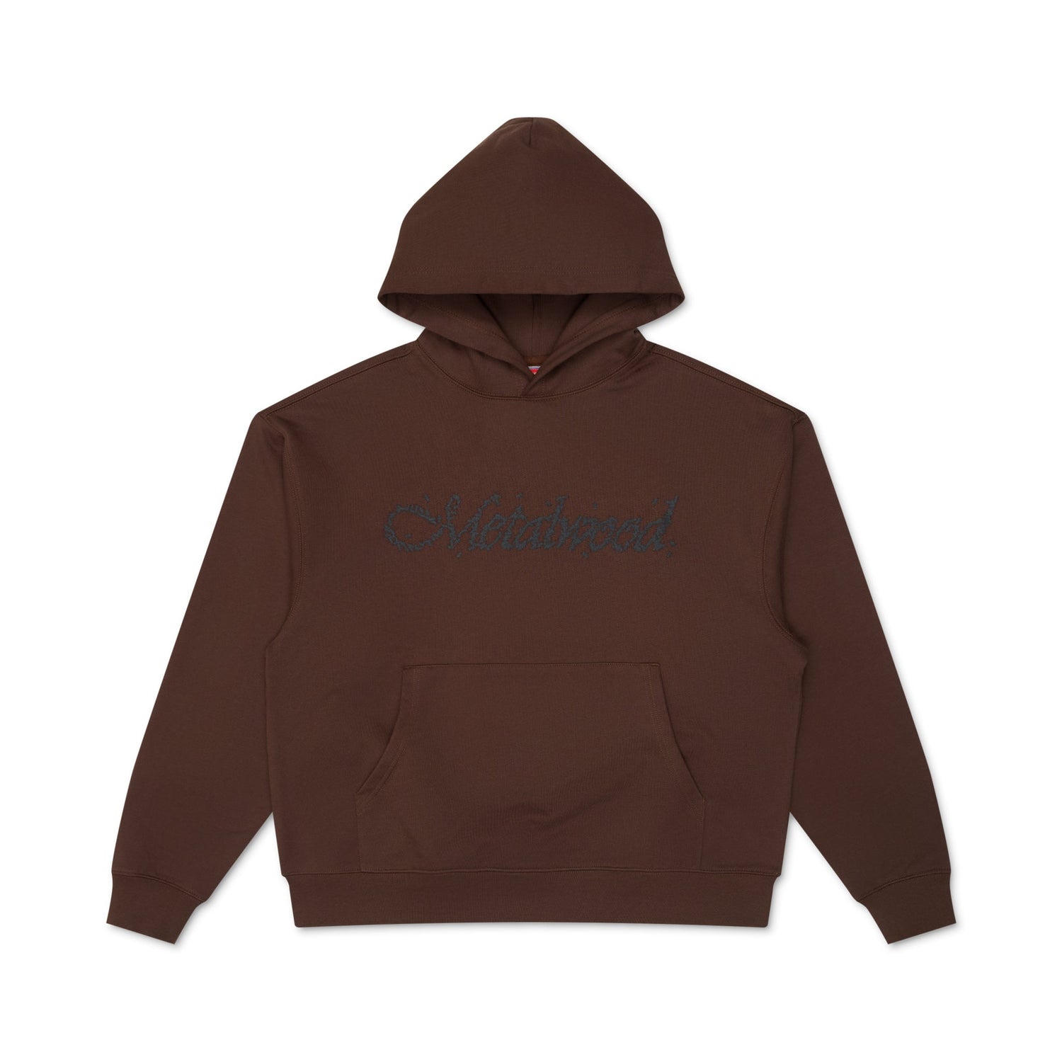 Flies Pullover Hood, Dark Chocolate