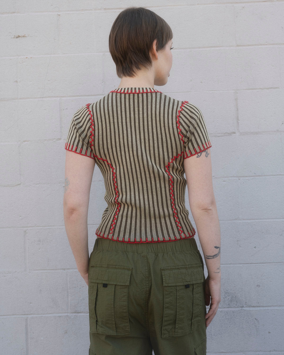 Womens Mariel Sport Knit Top, Sand