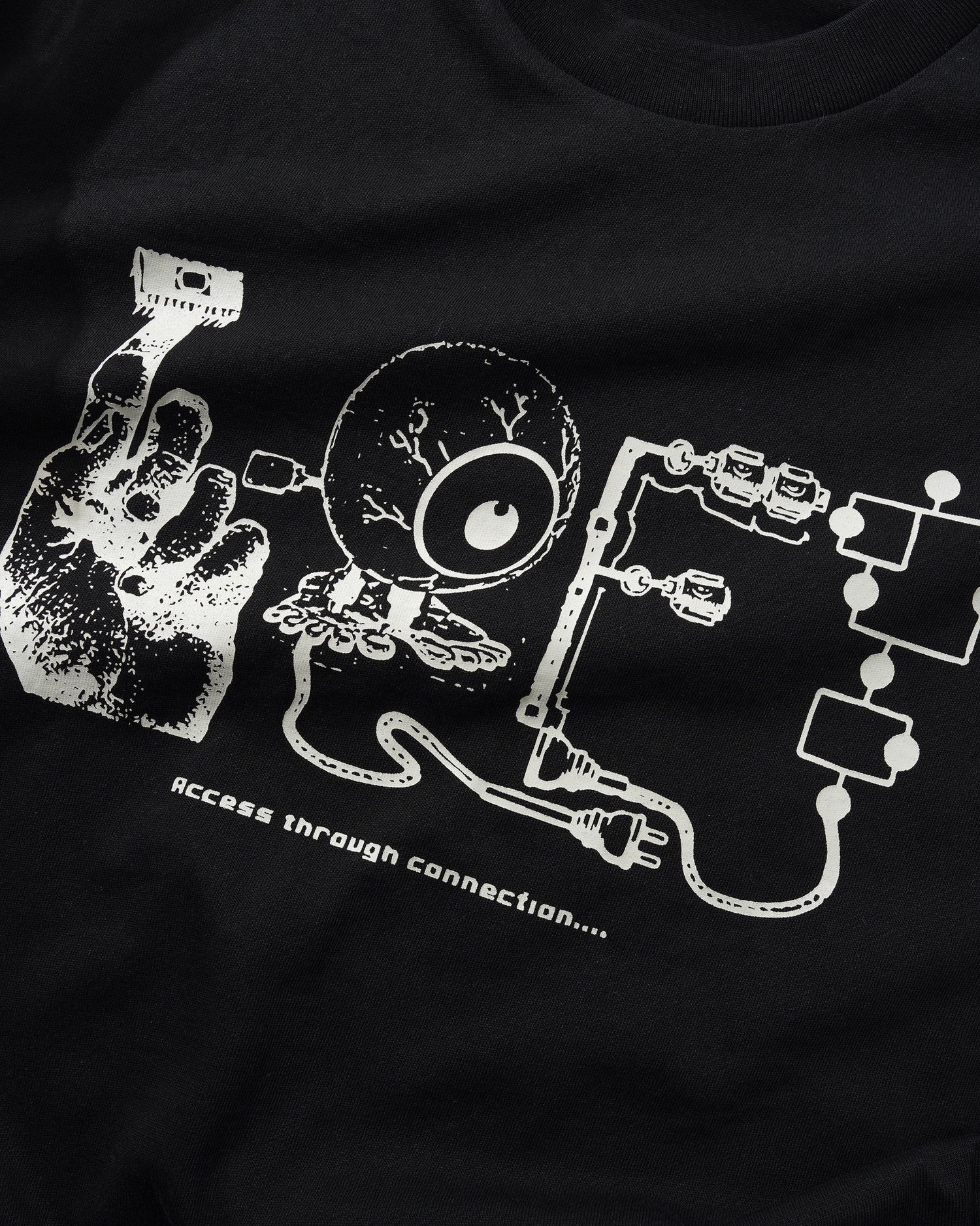 Mechanical Tee, Black