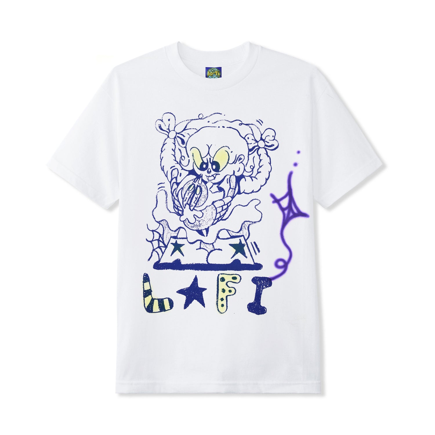 Mimi Back & Front Tee, White