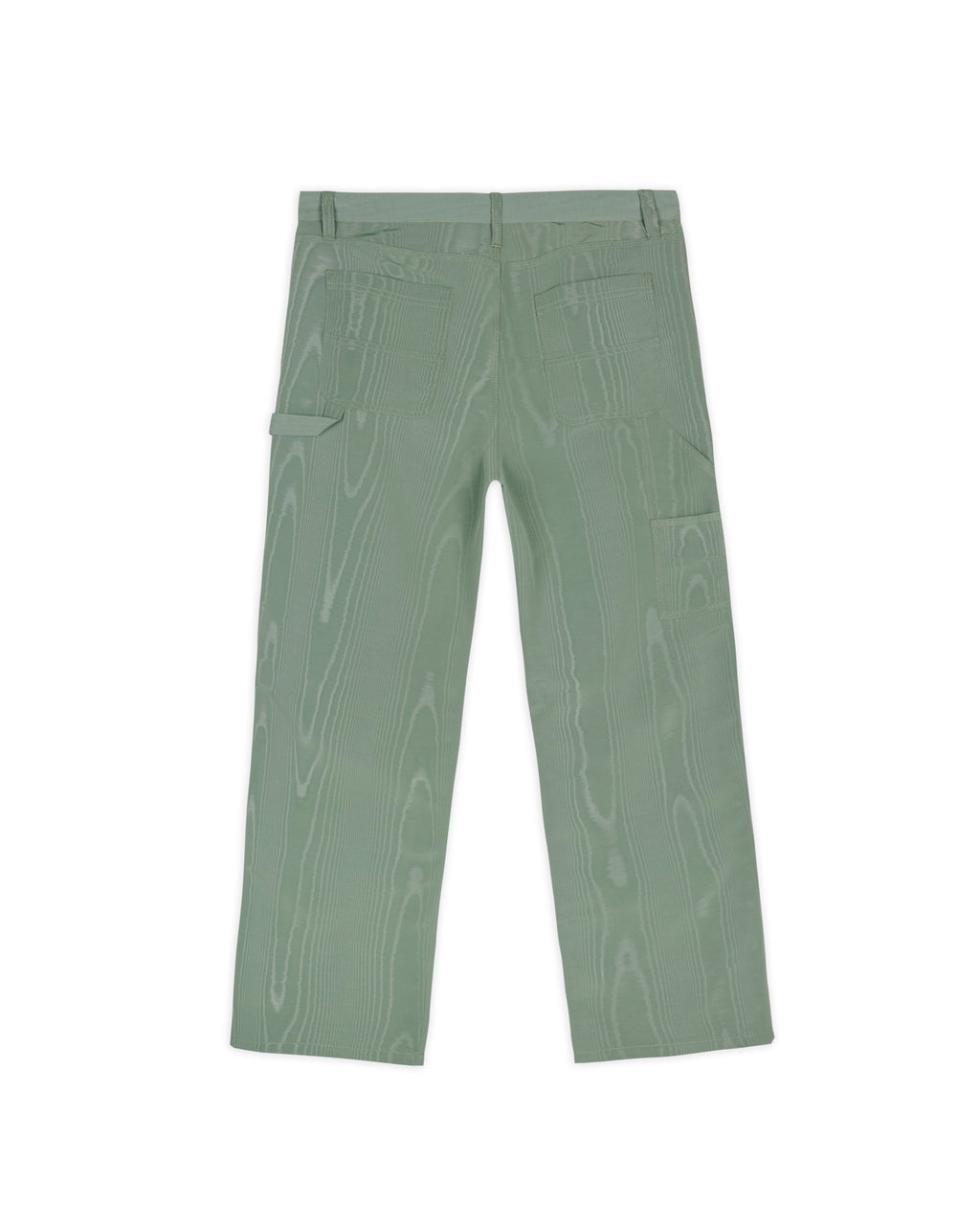 Moire Double Knee Pant, Seafoam