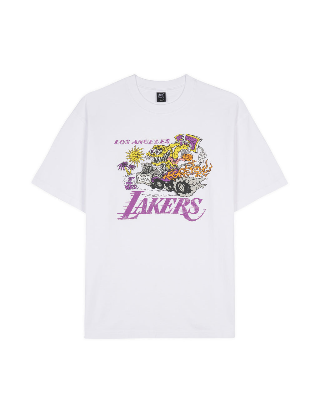 Brain Dead x NBA Los Angeles Lakers Tee, White