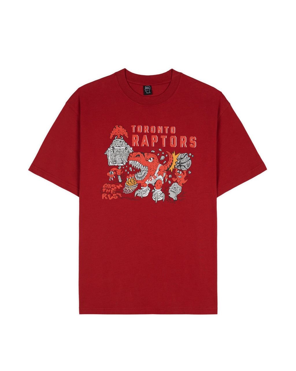 Brain Dead x NBA Toronto Raptors Tee, Red