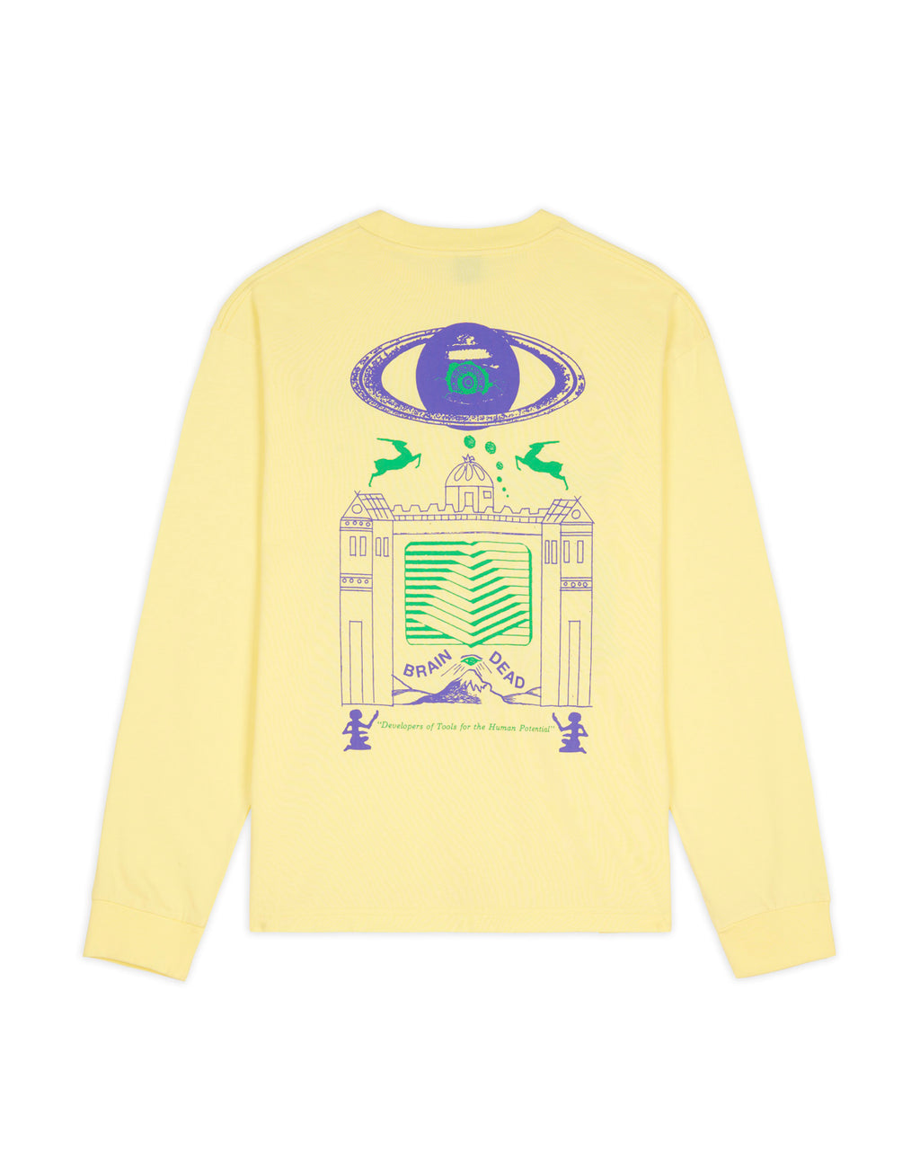 New Dimensions L/S Tee, Cream