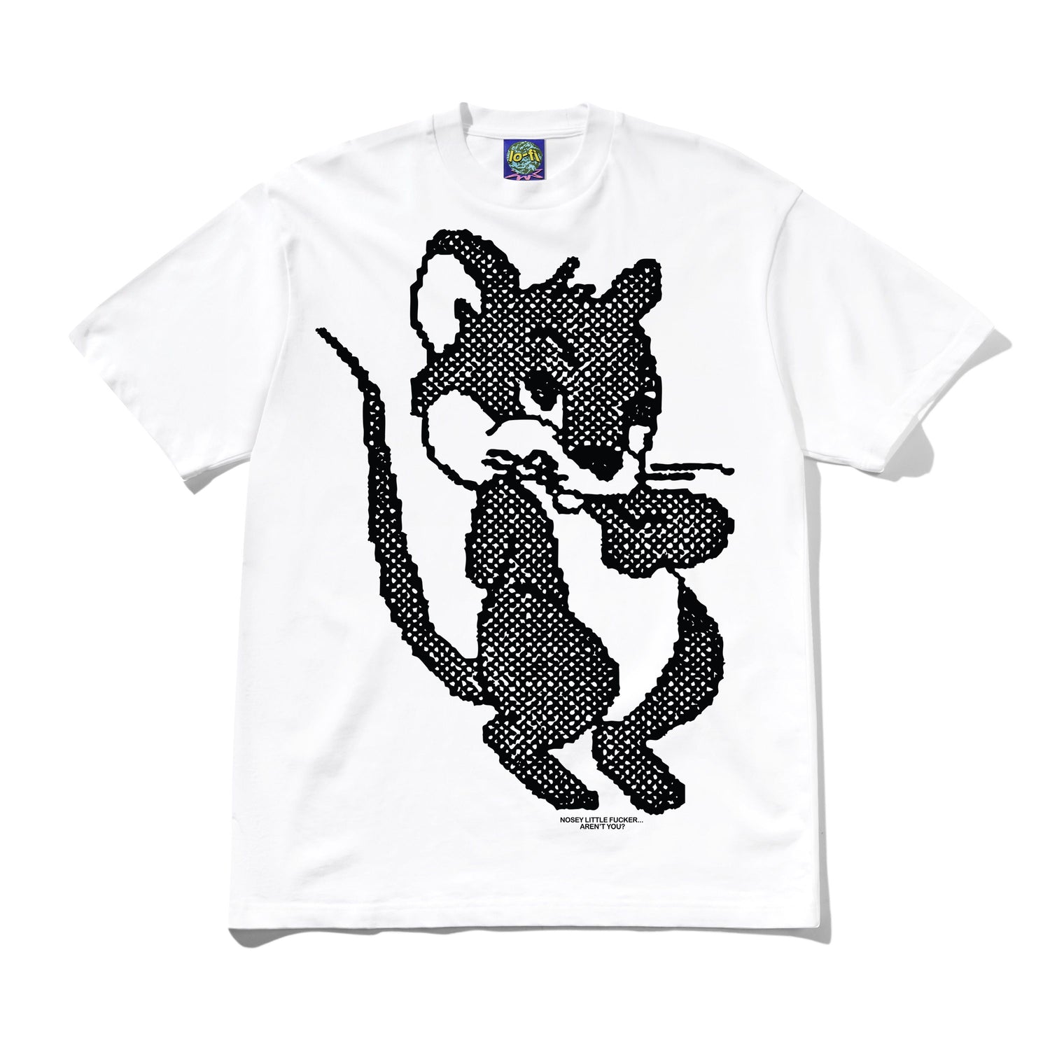 Nosey Tee, White