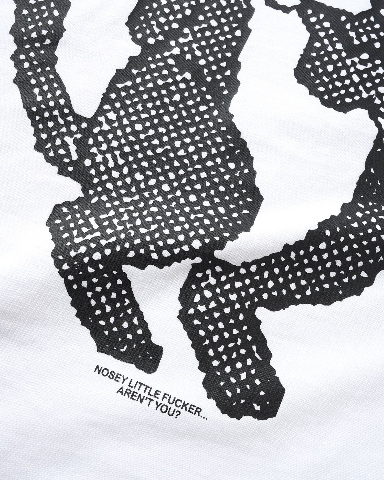Nosey Tee, White