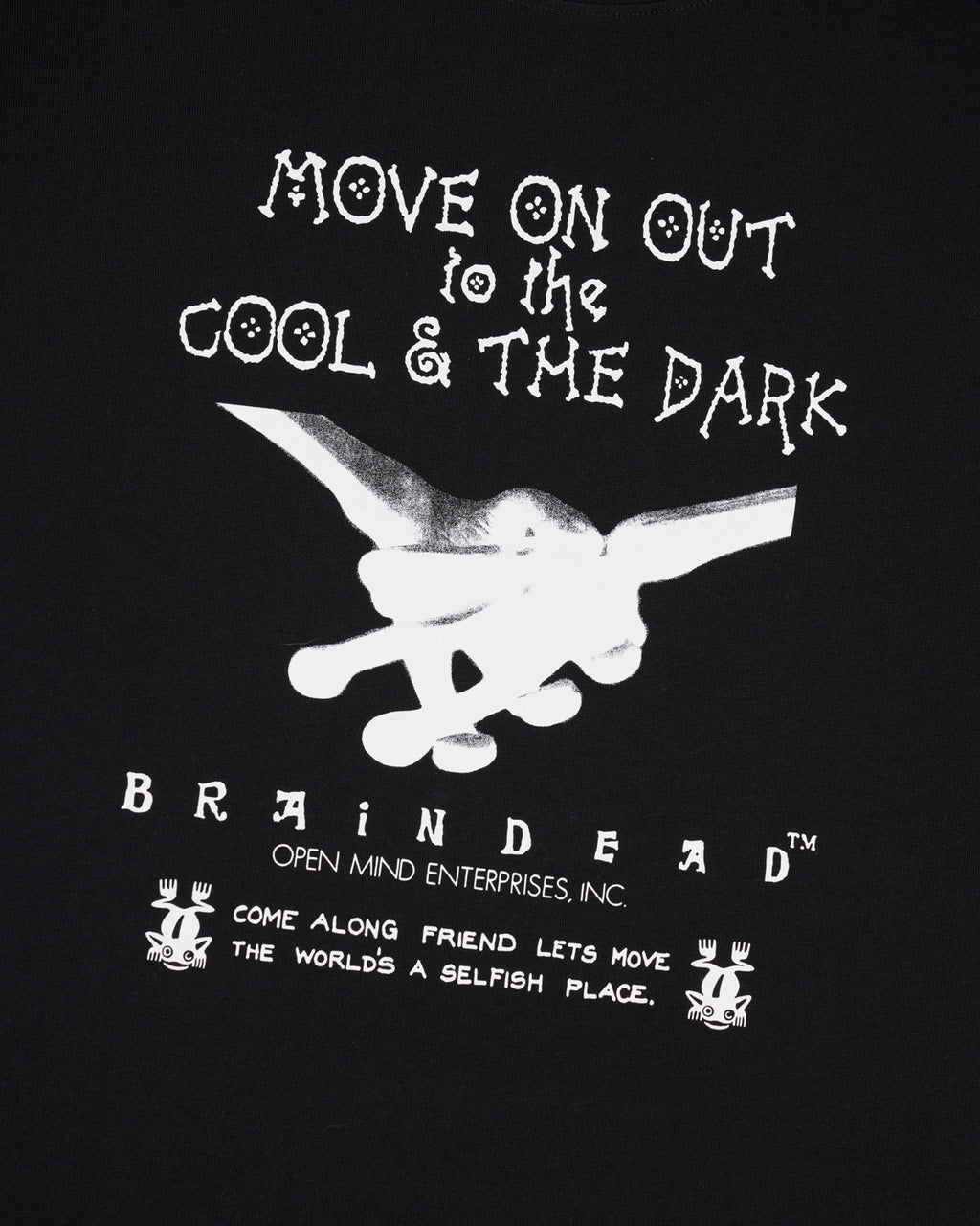 Open Mind Tee, Black