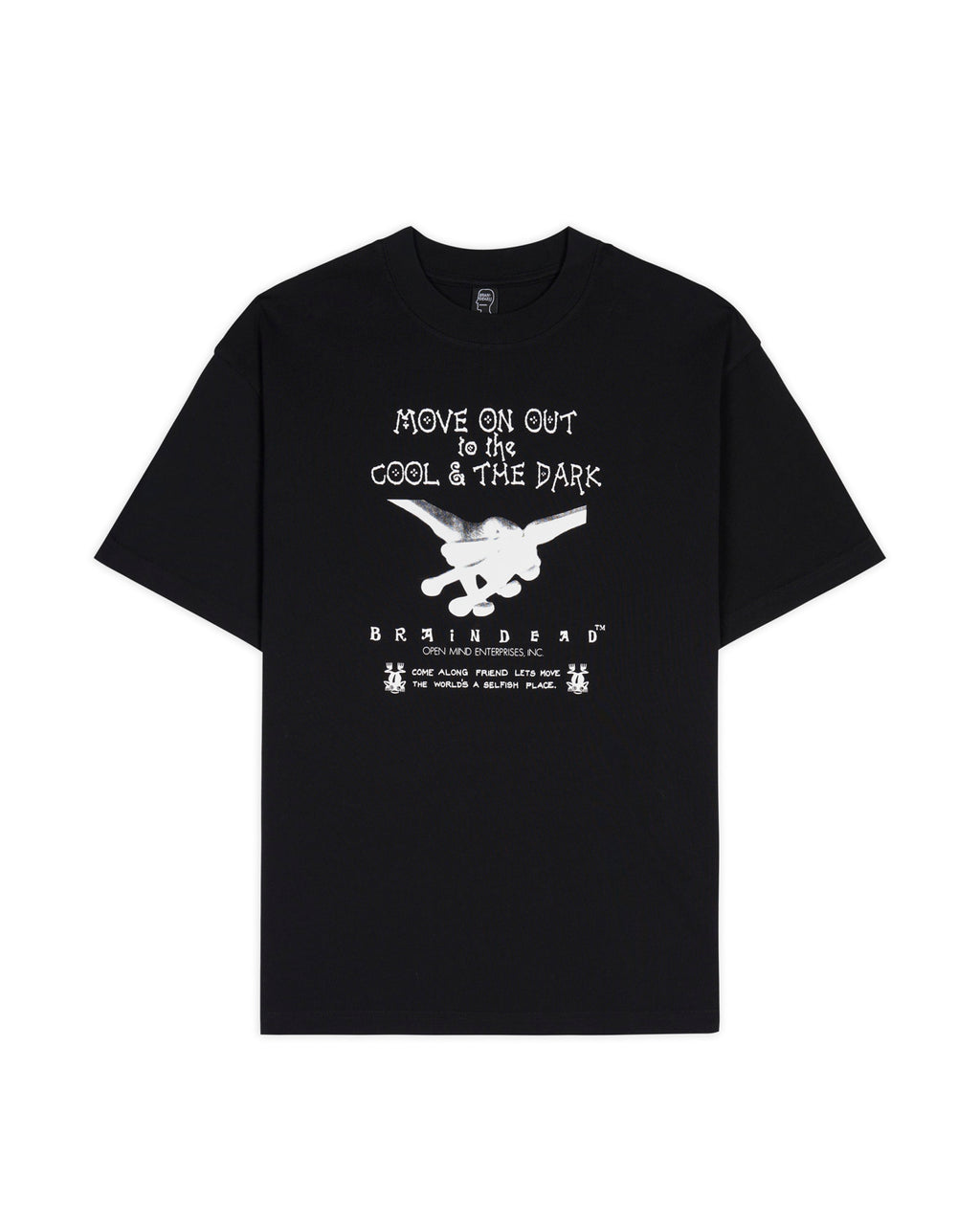 Open Mind Tee, Black