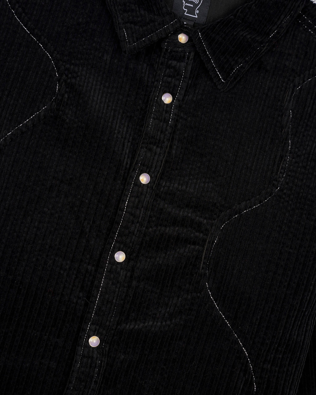 Organic Panel Ranch Shirt, Black