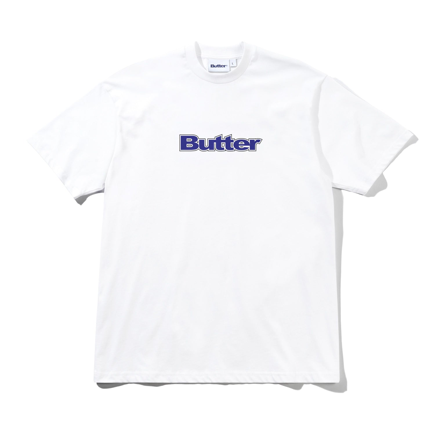 Outline Logo Tee, White