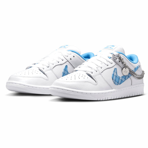 Nike SB Dunk Low Pro 'Nicole Hause', White / University Blue
