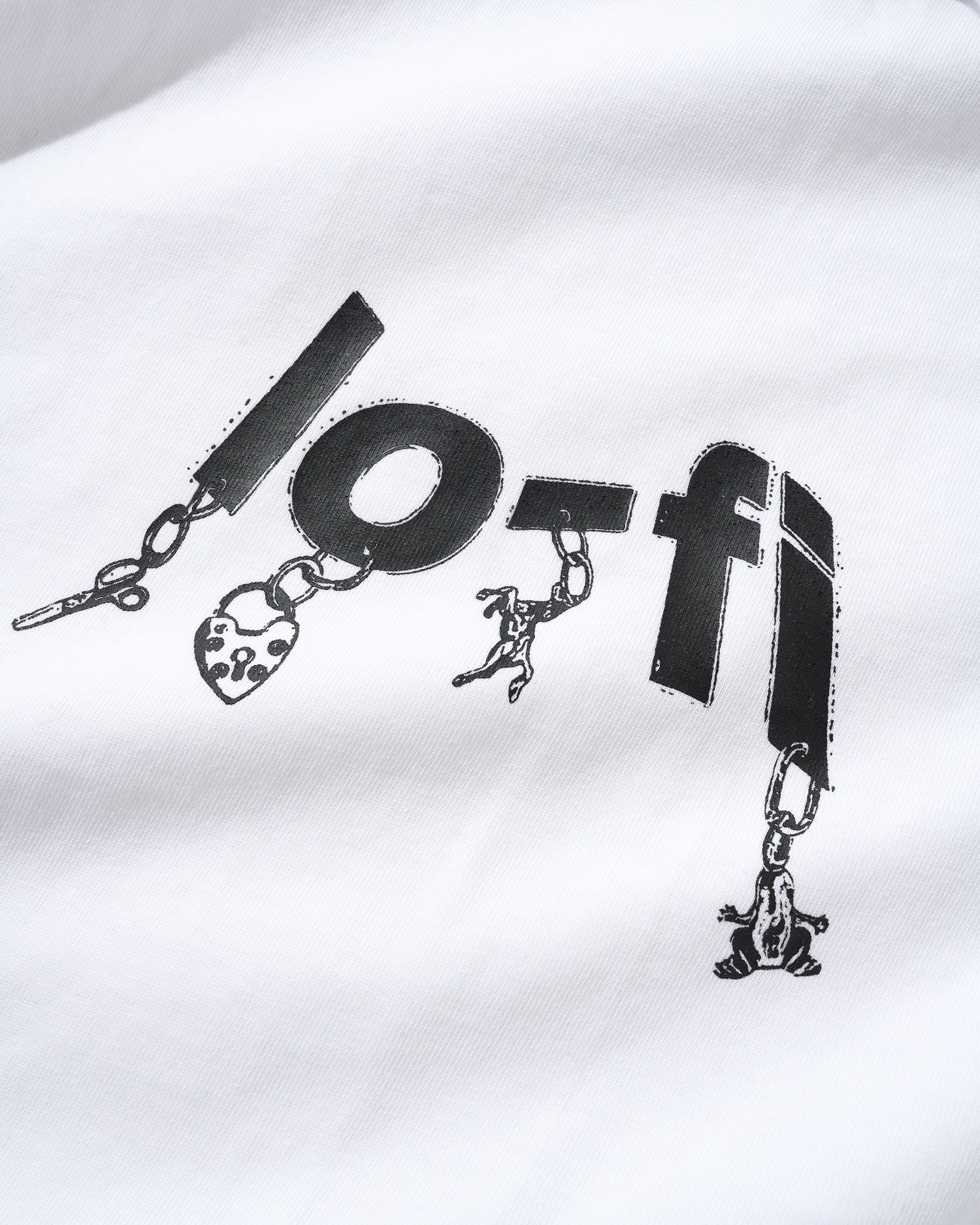Pendant Logo Tee, White
