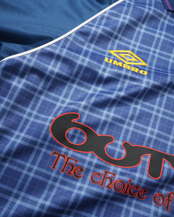 Butter Goods Plaid Jersey, Navy / Slate