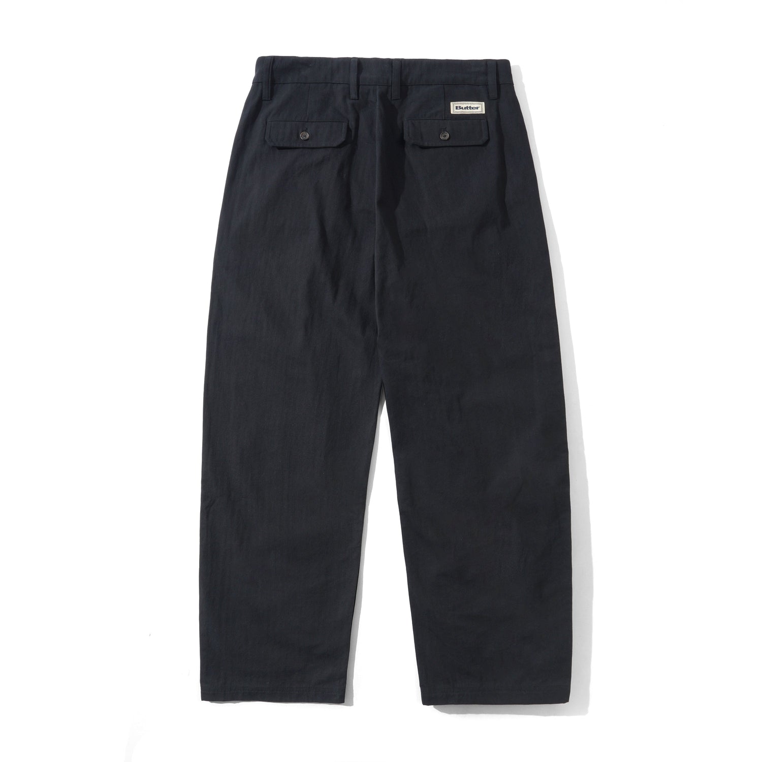 Pleated Trousers, Black