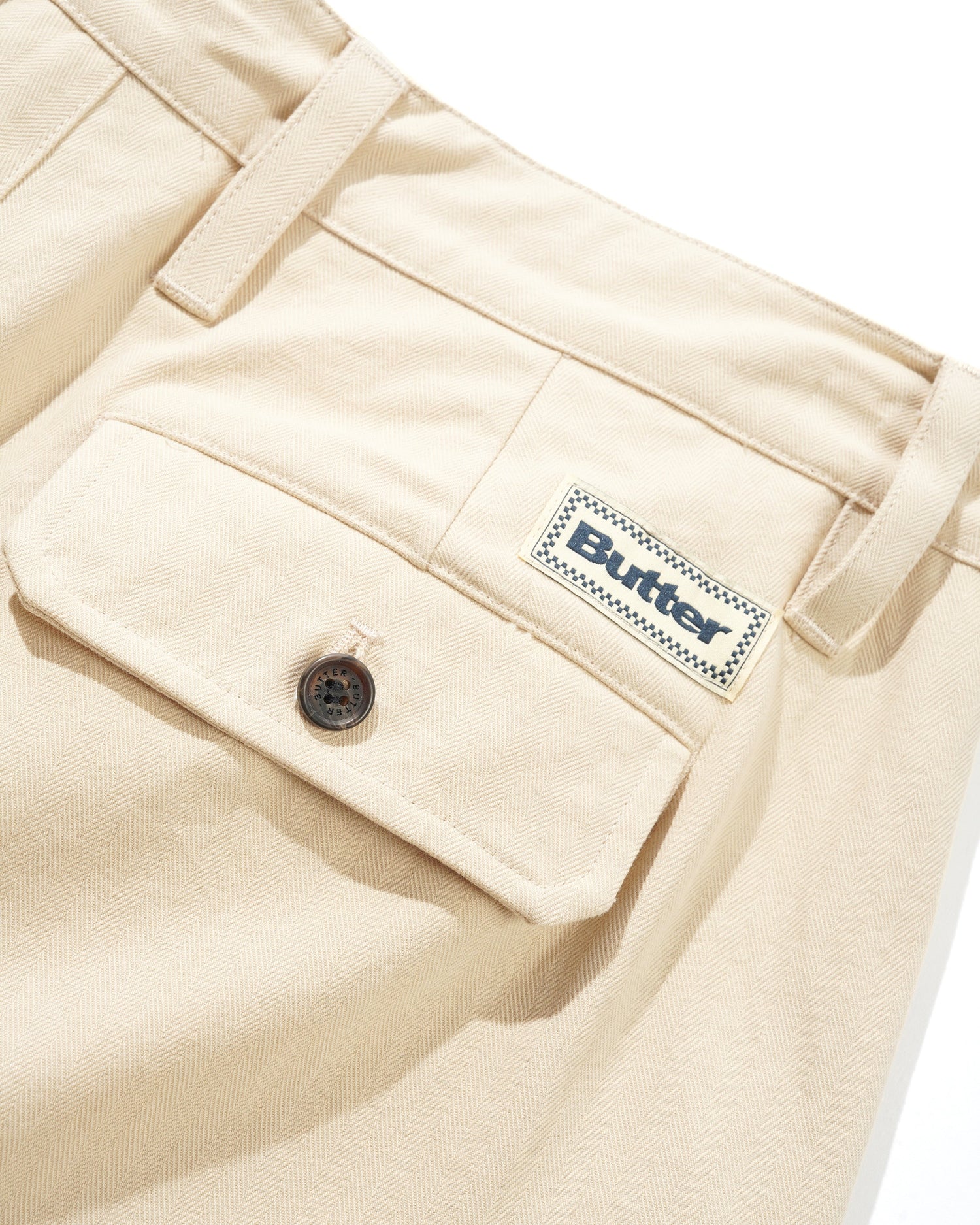 Pleated Trousers, Sandstone