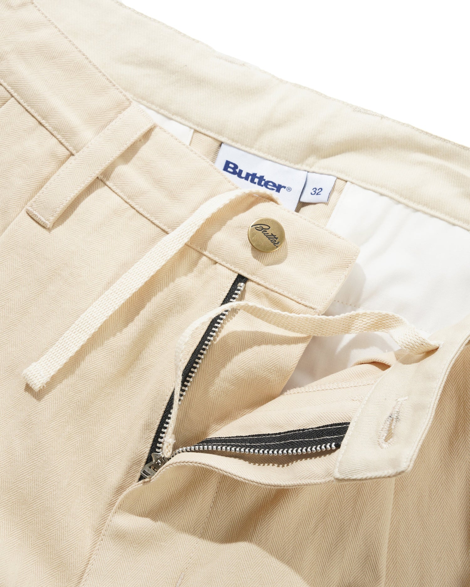 Pleated Trousers, Sandstone