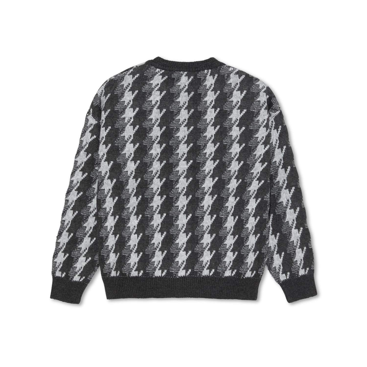 Louis Cardigan Houndstooth, Grey