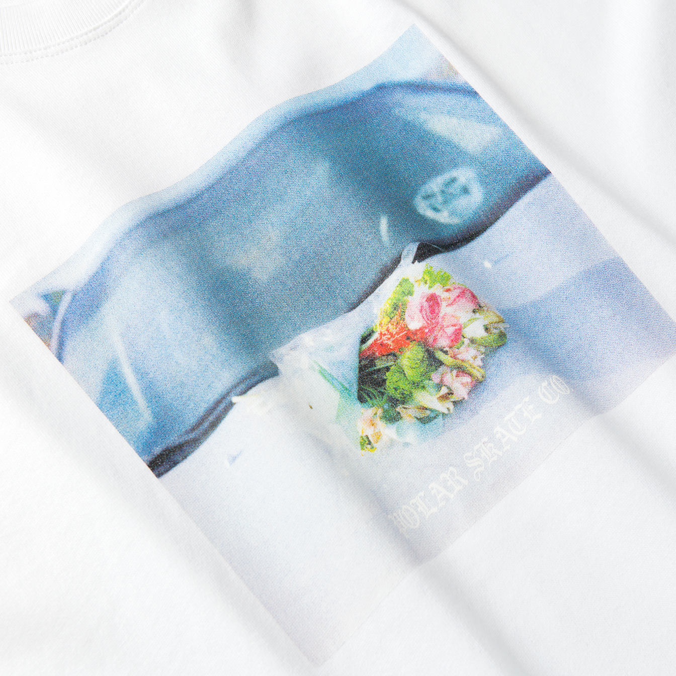 Dead Flowers Tee, White