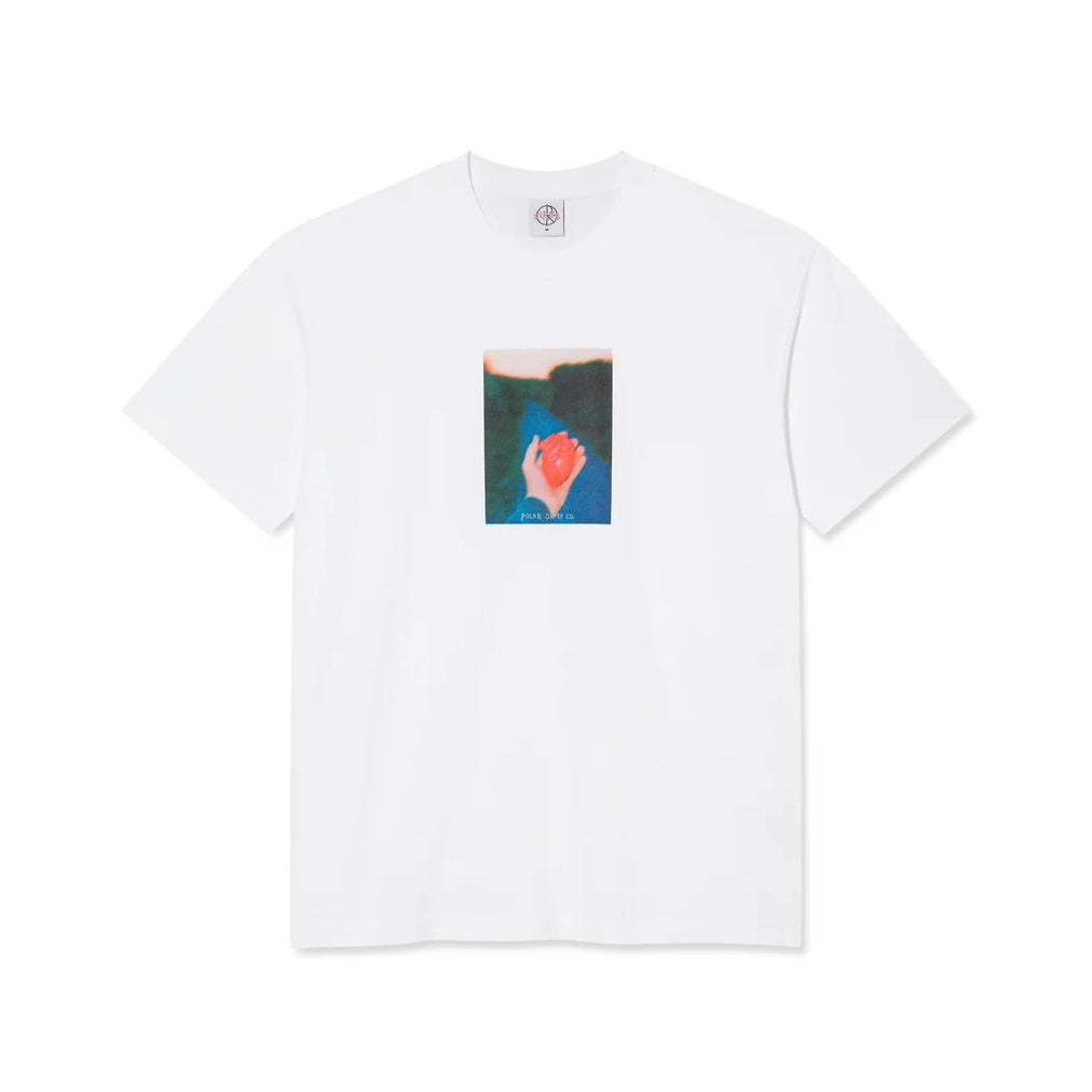 Heart In Hand Tee, White
