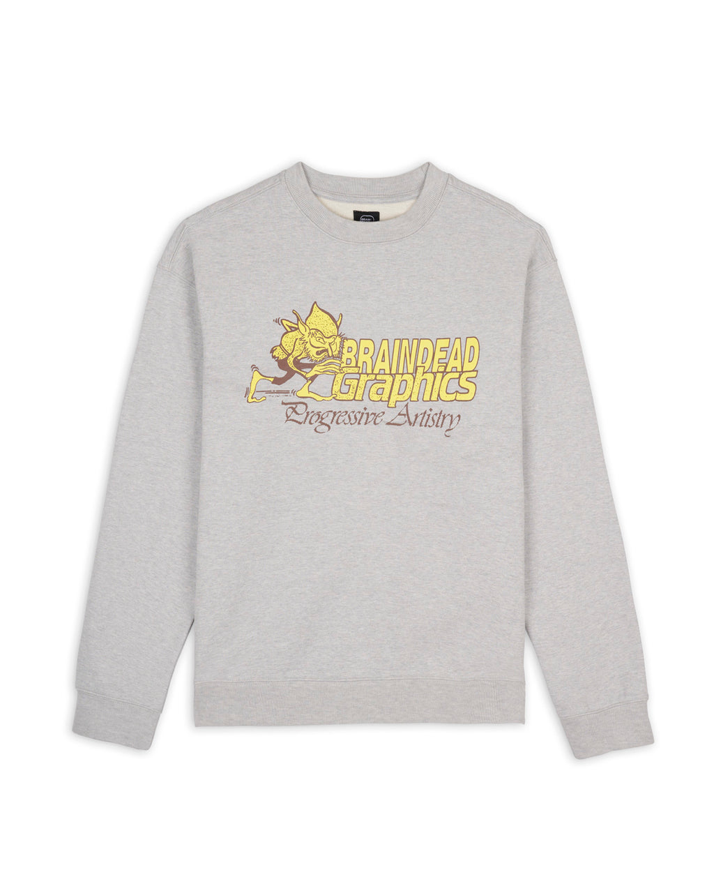 Progressive Artistry Crewneck, Heather Grey
