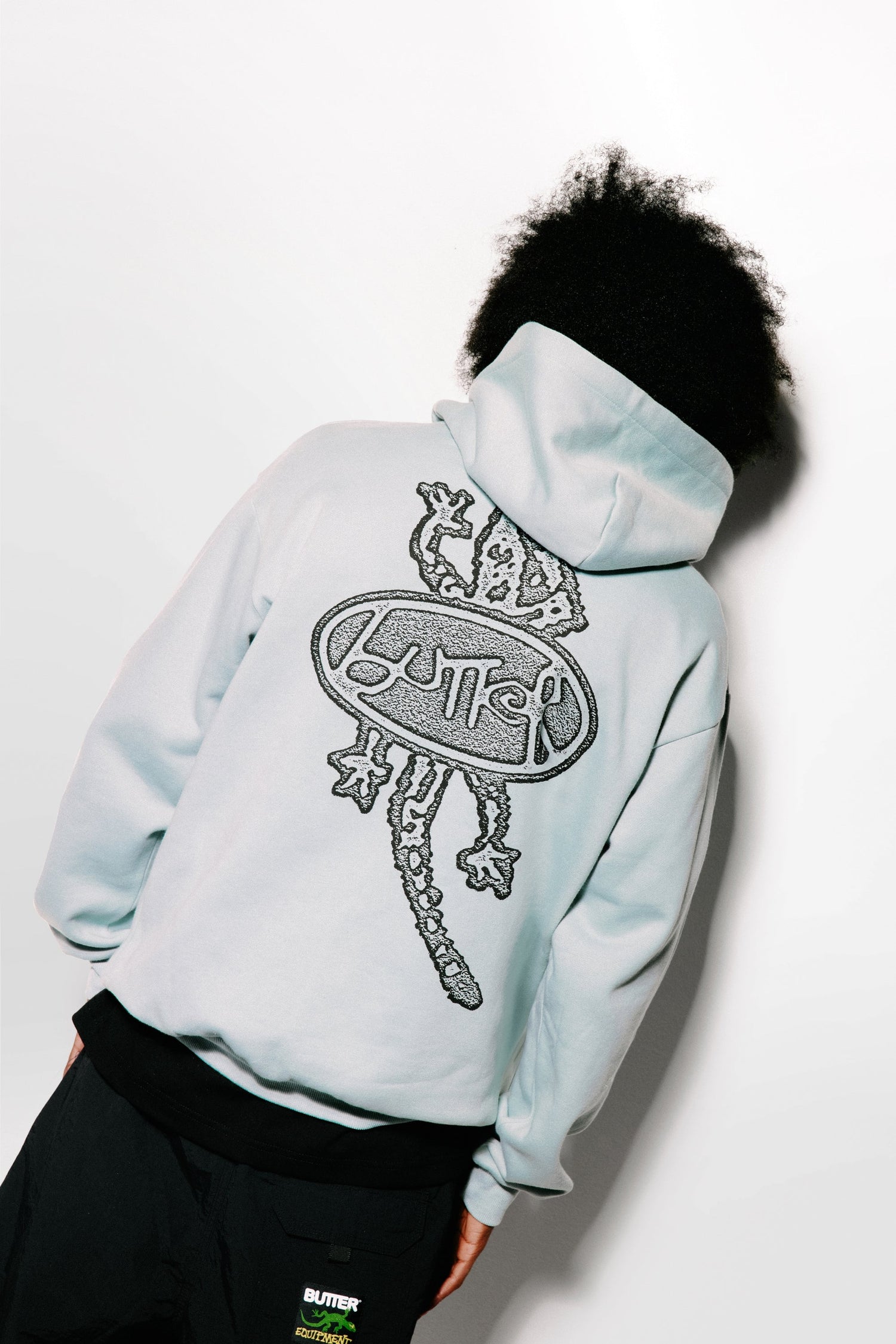 Wipeout Pullover Hood, Dolphin