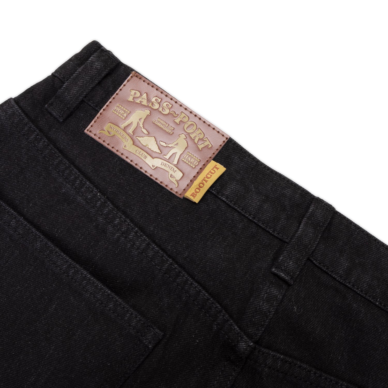 Workers Club Bootcut Jean, Washed Black