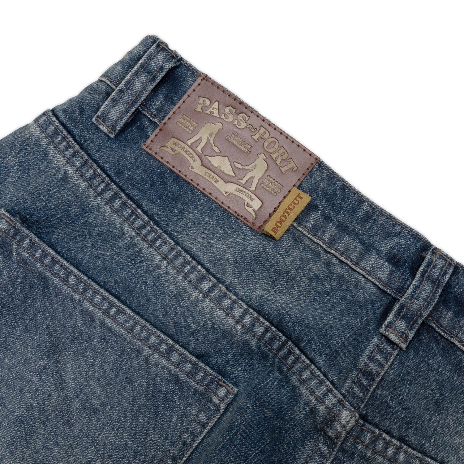 Workers Club Bootcut Jean, Faded Wash Indigo