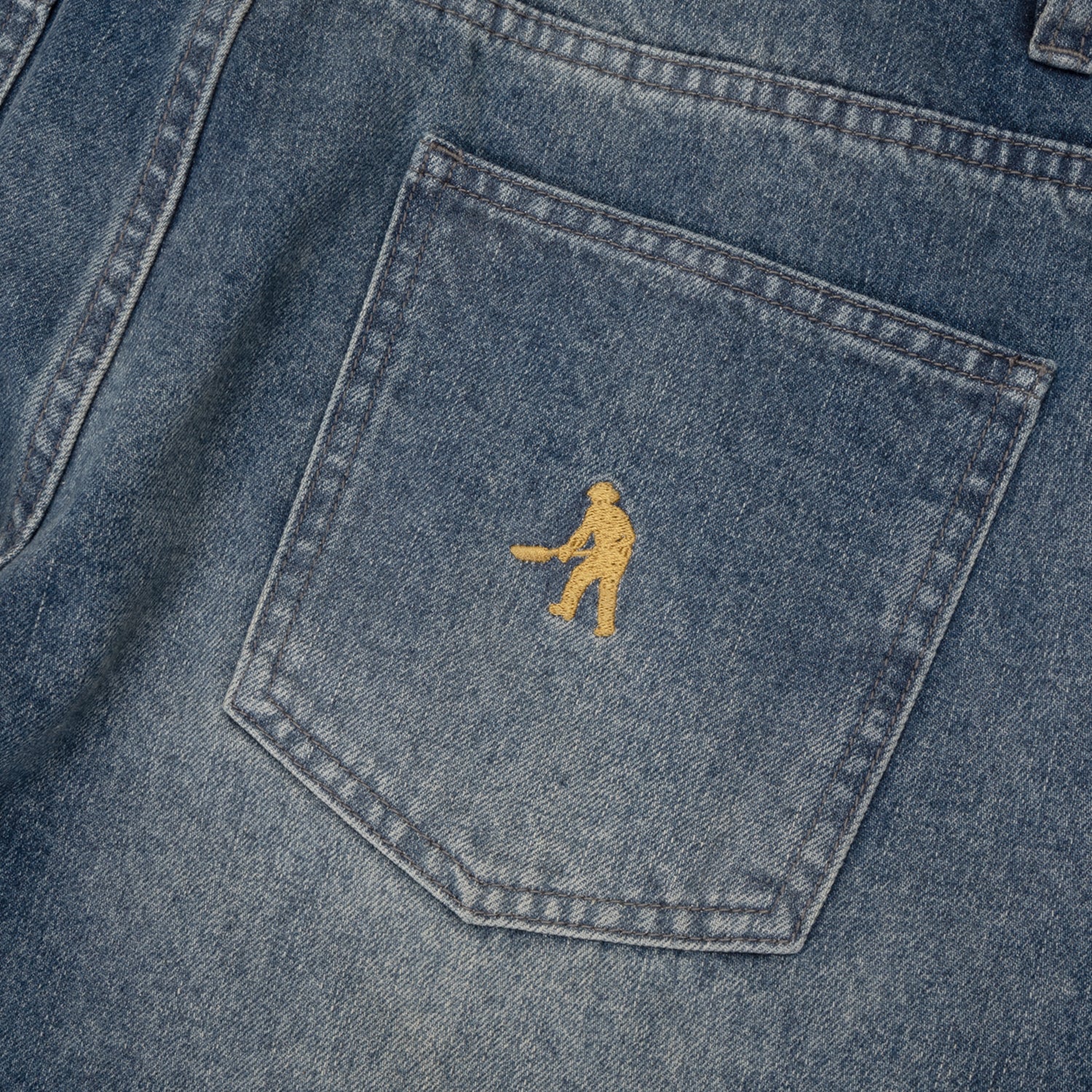 Workers Club Bootcut Jean, Faded Wash Indigo