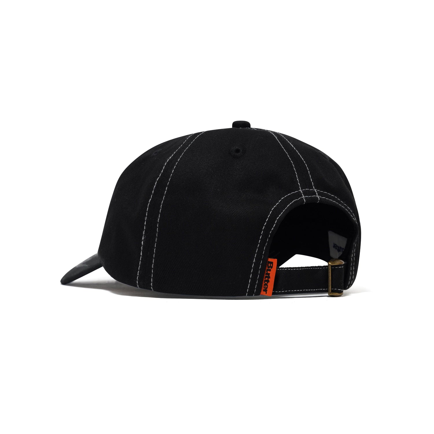Rascal 6 Panel Cap, Black