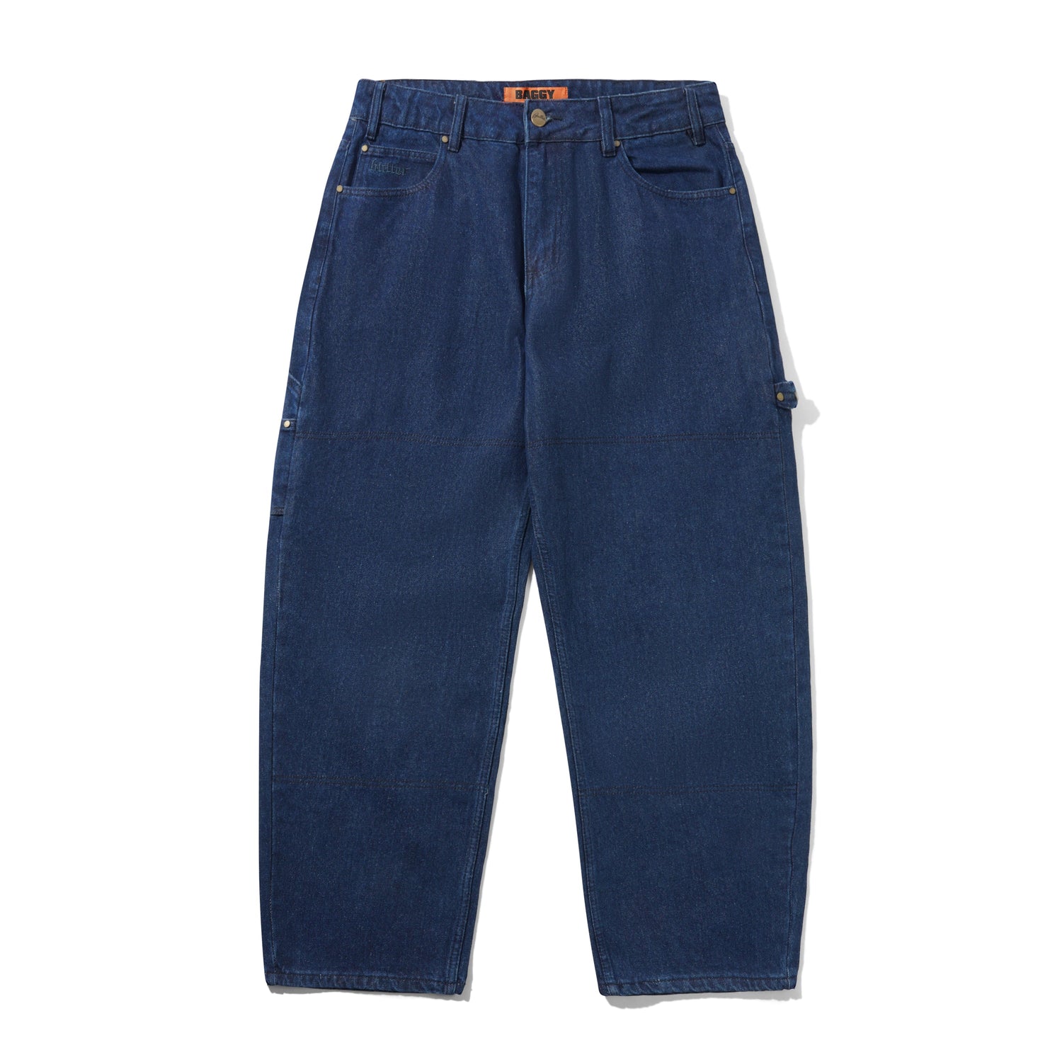 Rivet Denim Jeans, Raw Indigo