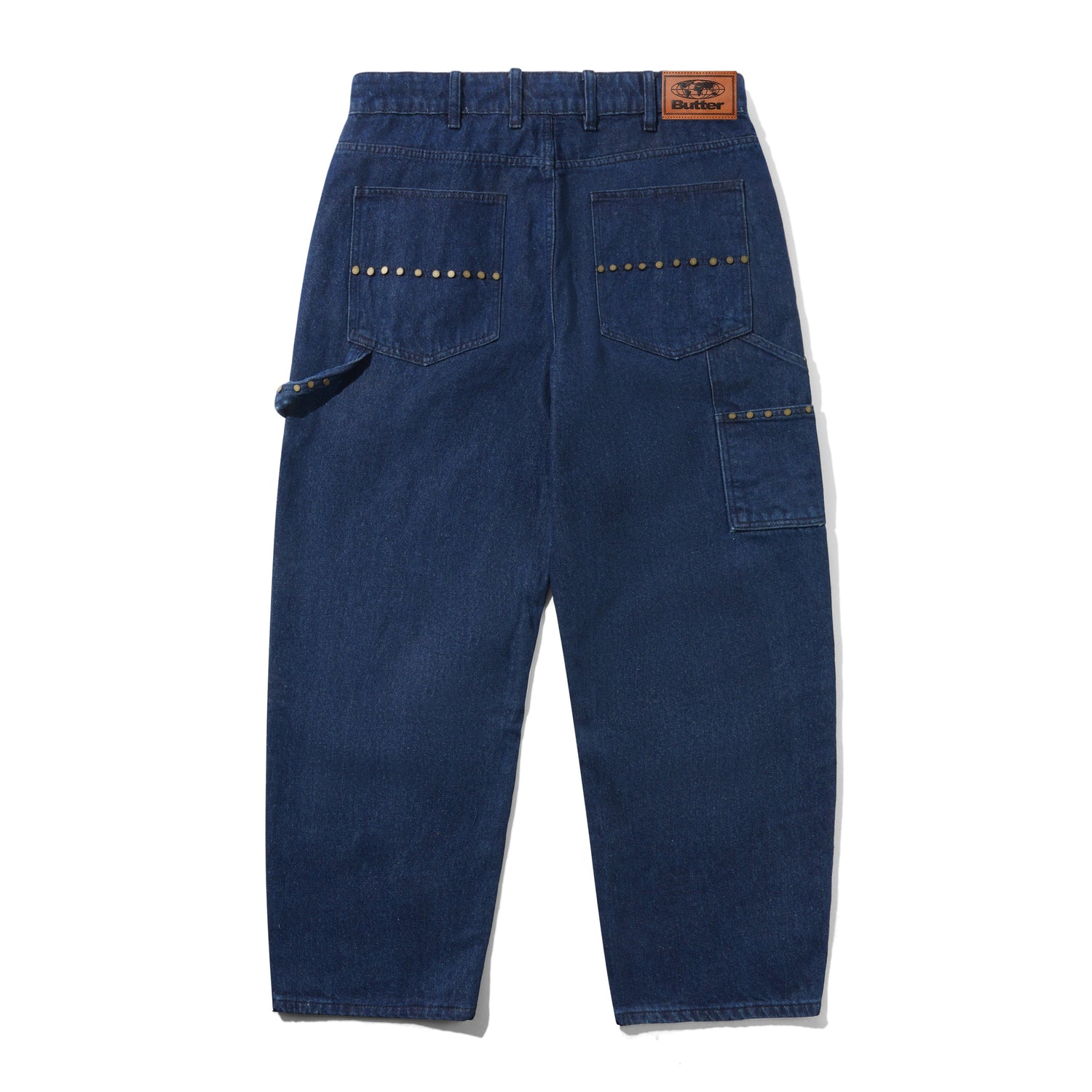 Rivet Denim Jeans, Raw Indigo