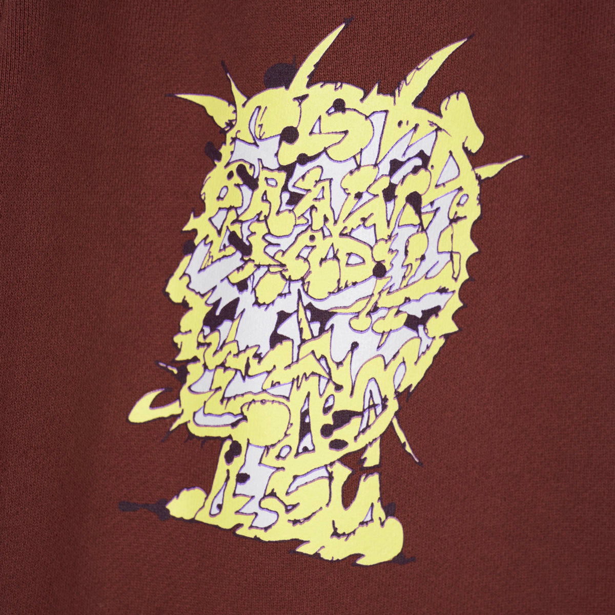 Scrambled Sweatpant, Maroon