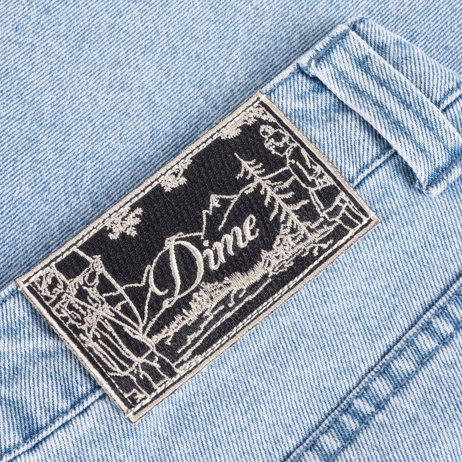 Classic Denim Shorts, Blue Washed