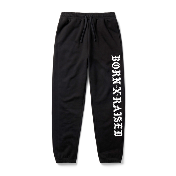 Born X Raised BXR Standard Sweat Pants, Black