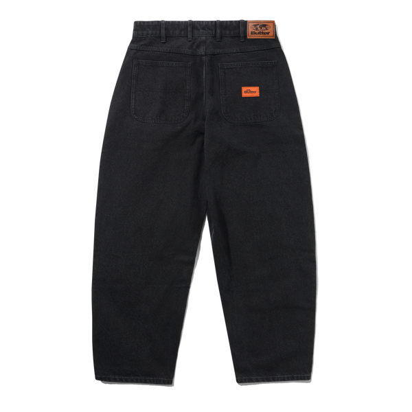 Butter Goods Santosuosso Denim Jeans, Washed Black