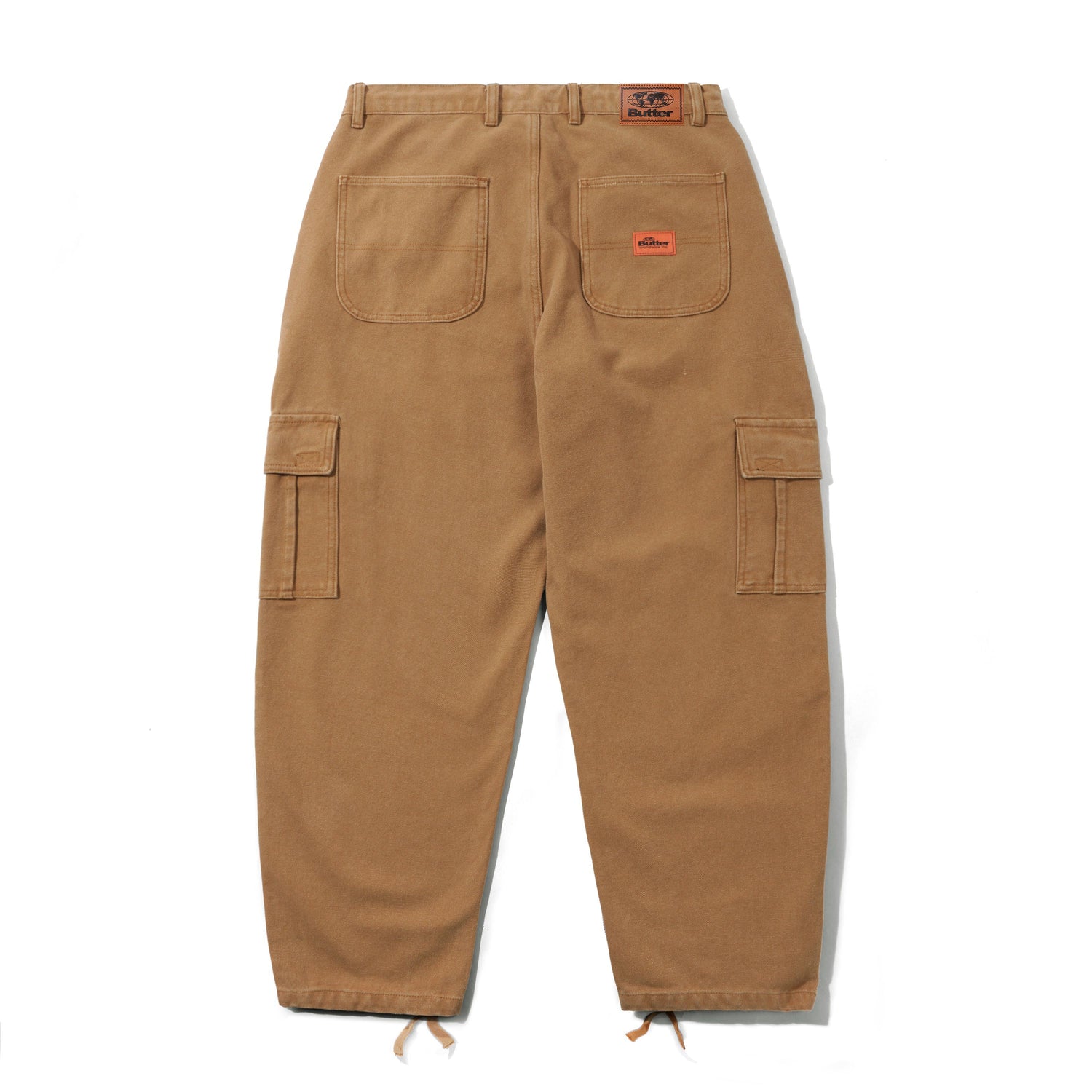 Santosuosso Duck Canvas Denim Jeans, Brown