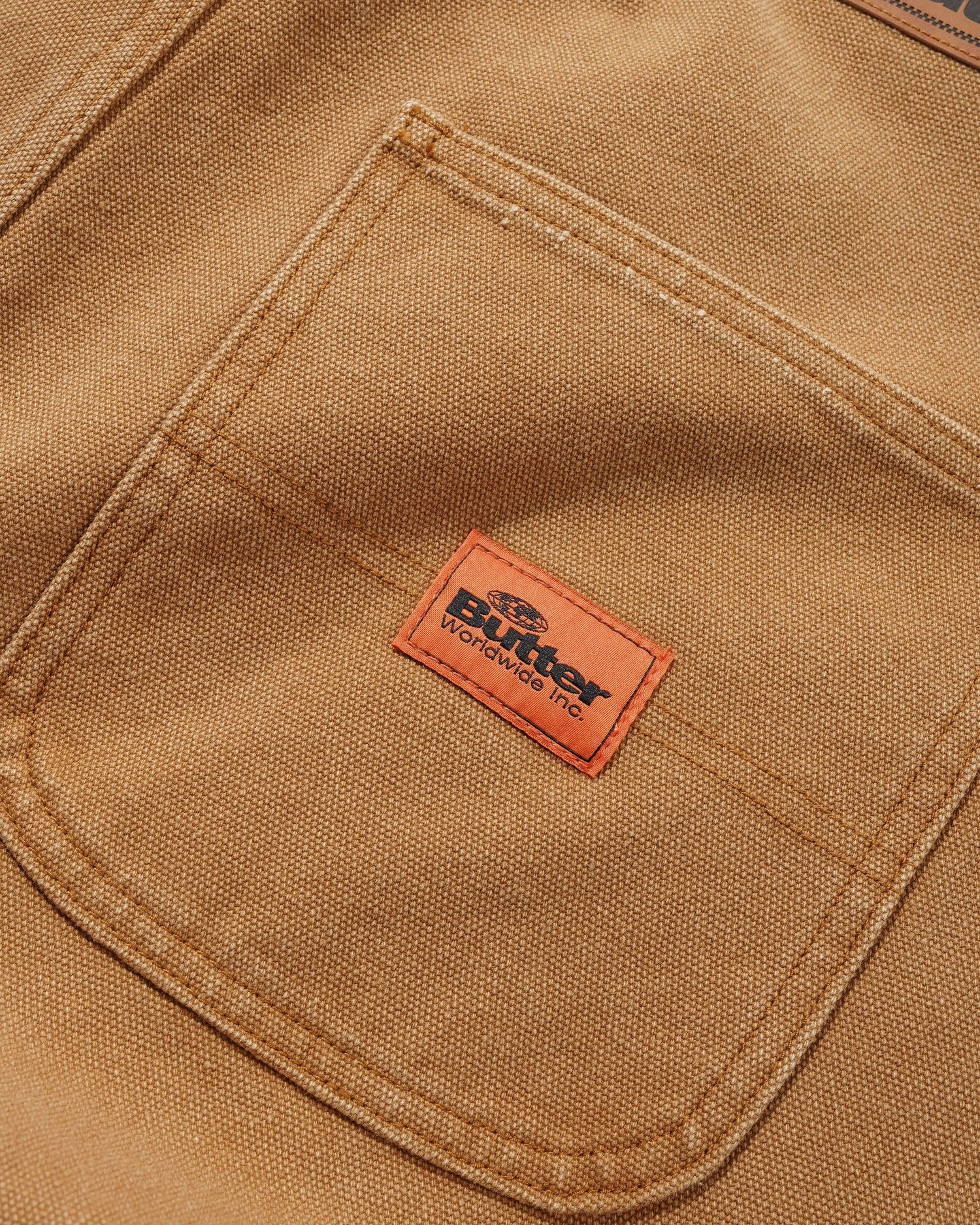 Santosuosso Duck Canvas Denim Jeans, Brown