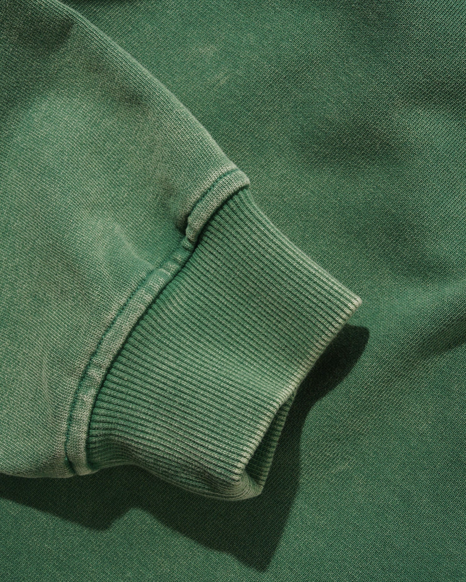 Scrubbed Crewneck, Fern