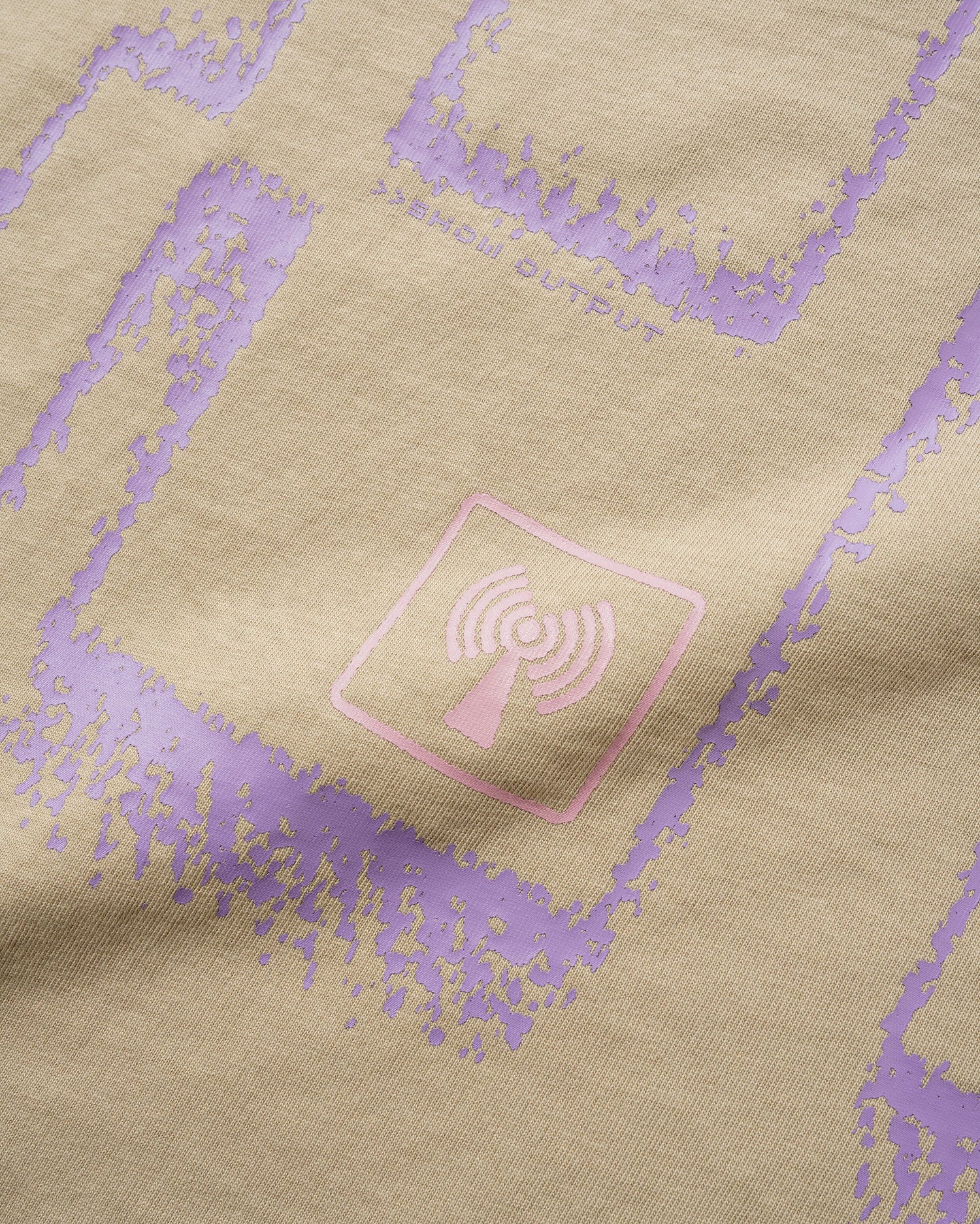 Signal Tee, Taupe
