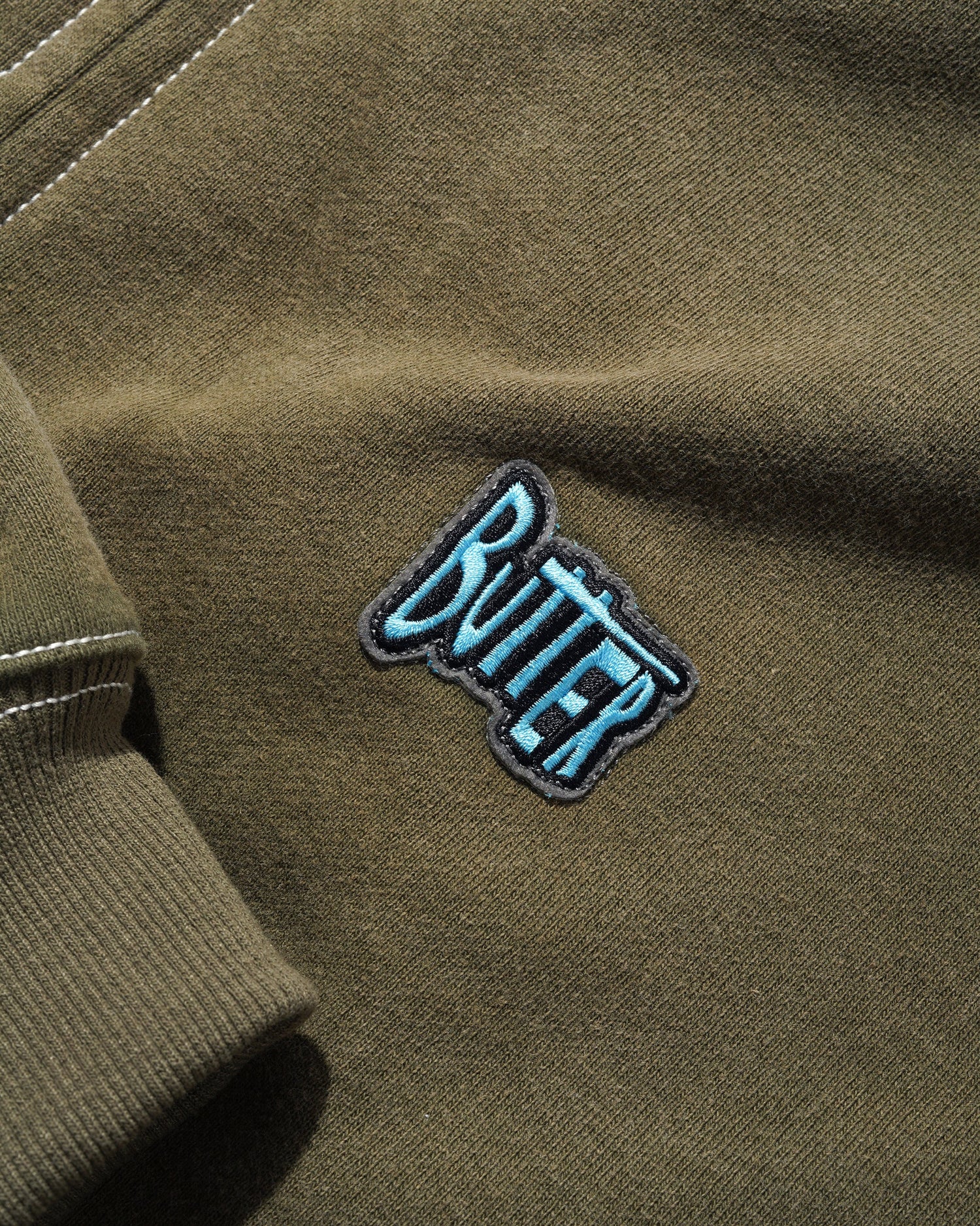 Sketch Zip-Thru Hood, Army