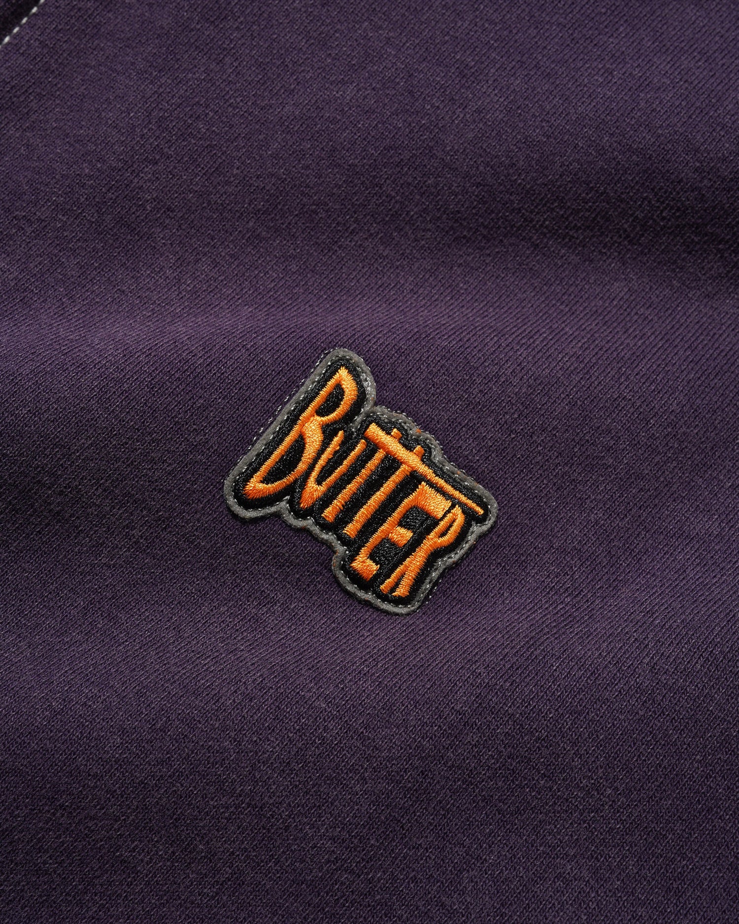 Sketch Zip-Thru Hood, Eggplant