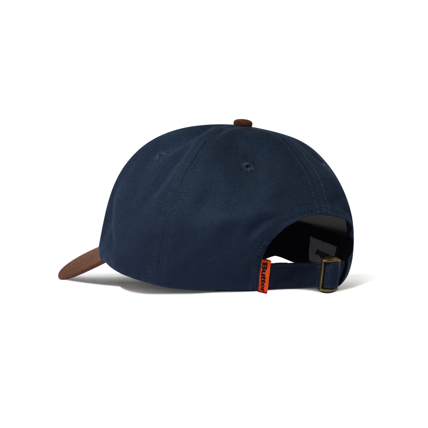 Snail 6 Panel Cap, Navy / Walnut