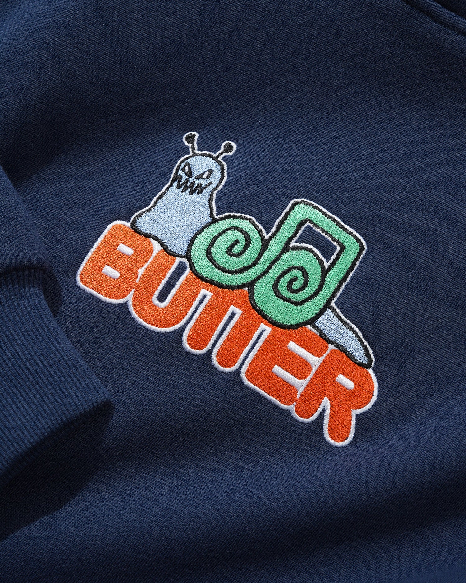 Snail Pullover Hood, Navy