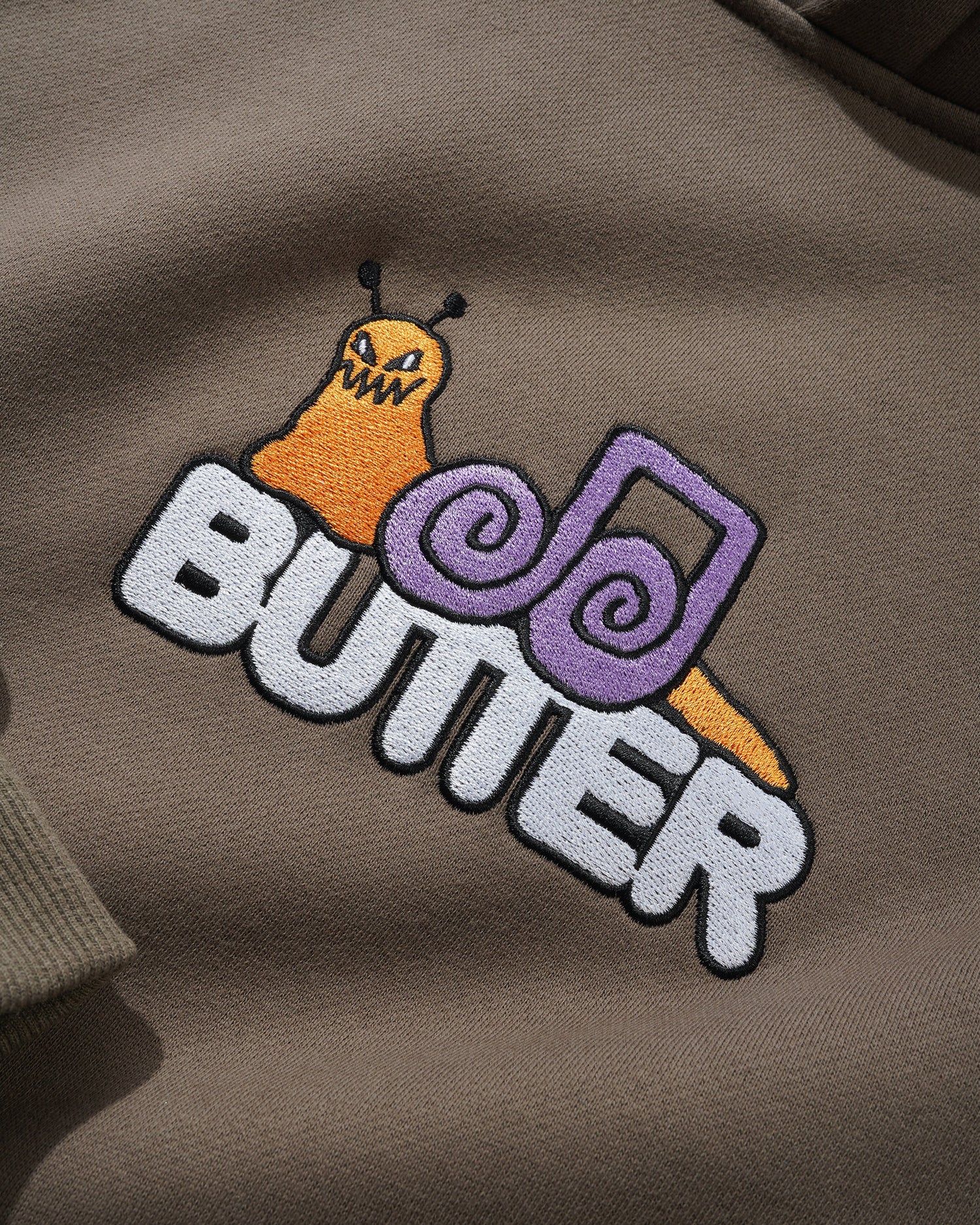Snail Pullover Hood, Umber
