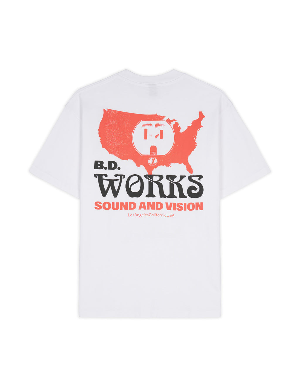 Sound & Vision Tee, White