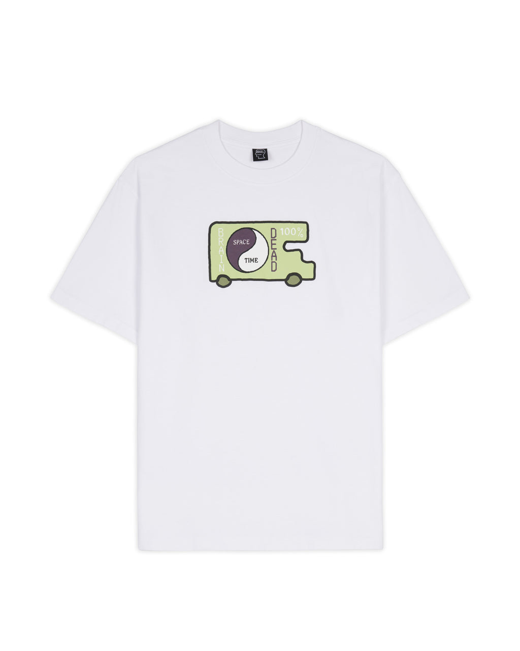 Space/Time Tee, White