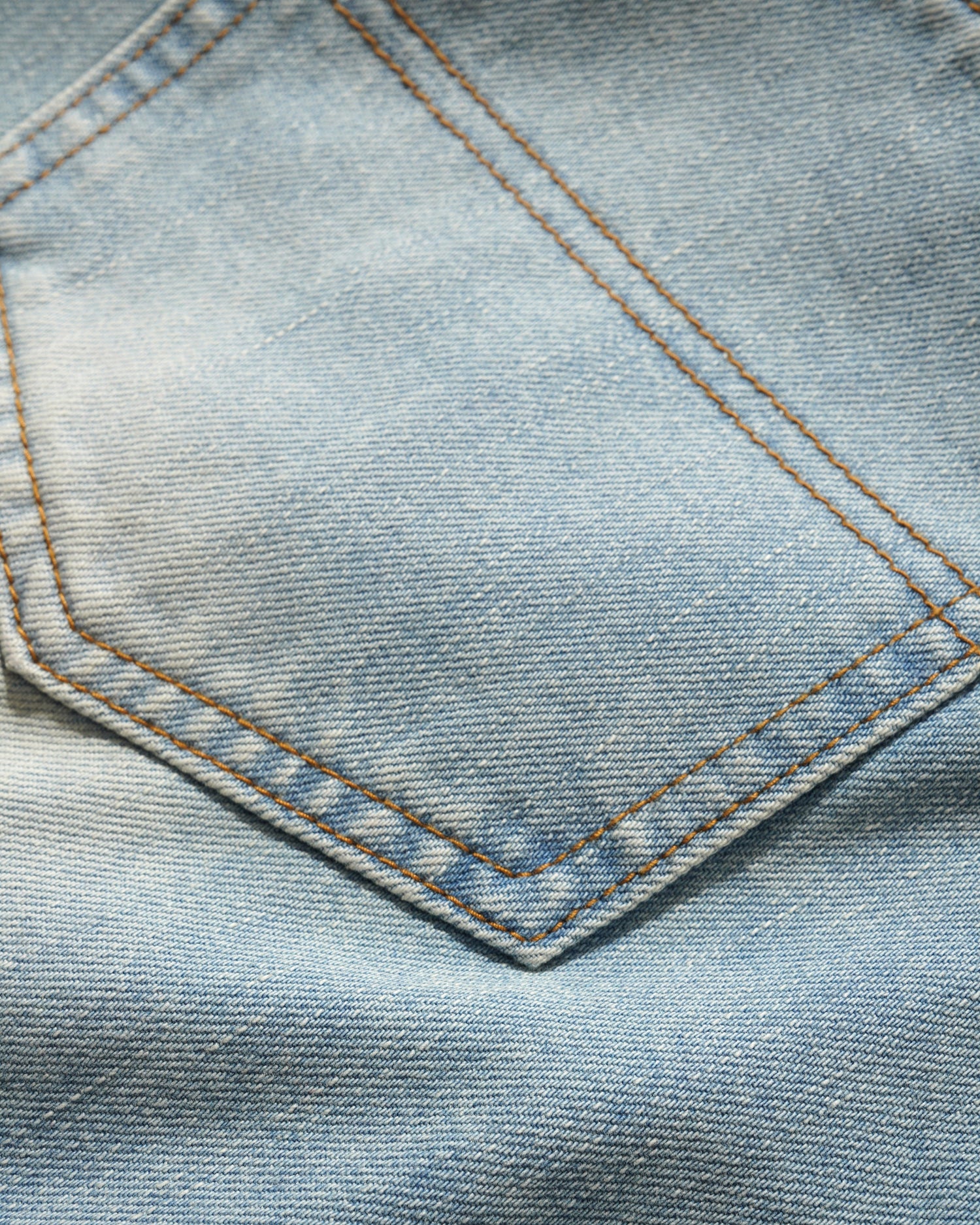 Straight Leg Denim Jeans, Distressed Light Blue