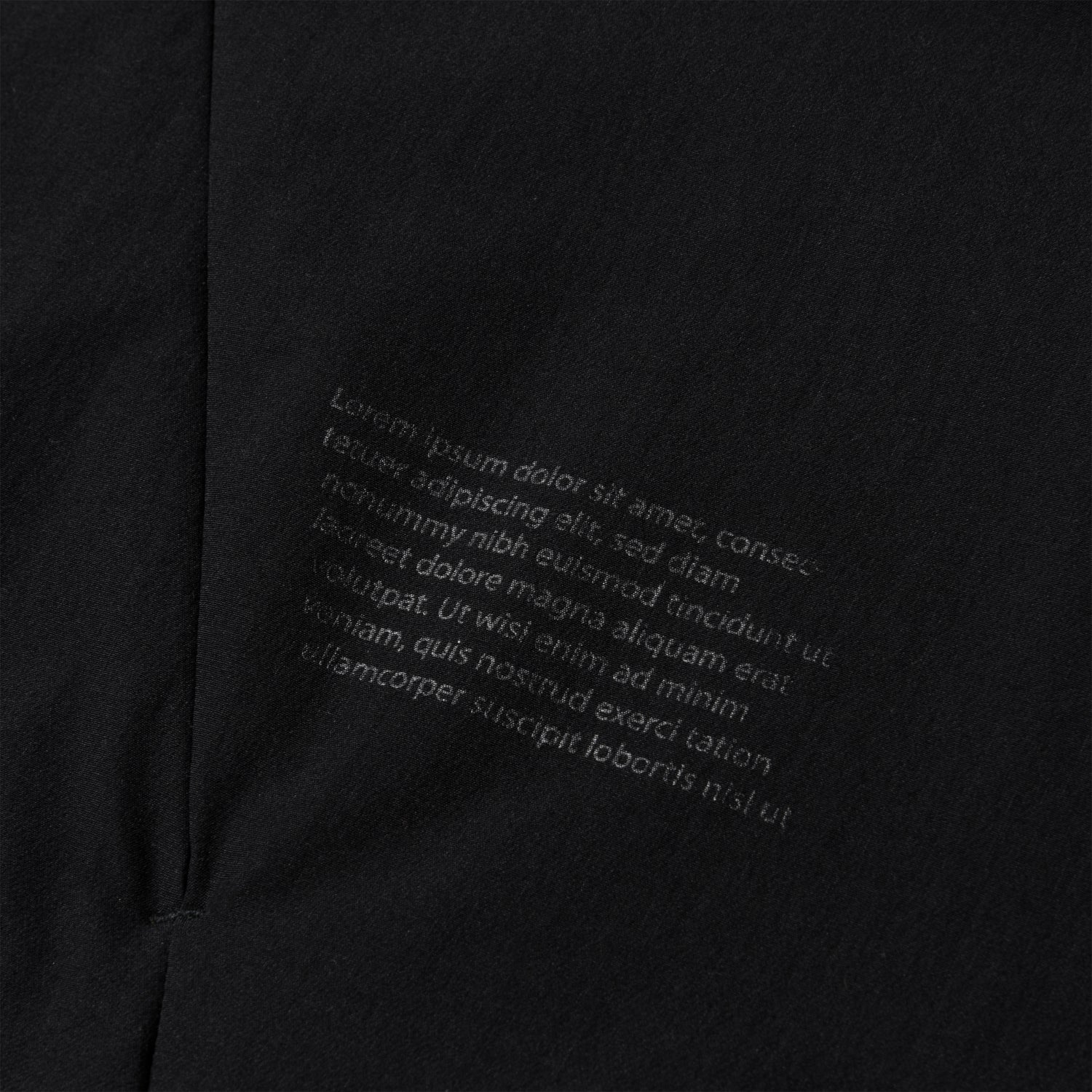 Tech Crewneck, Black