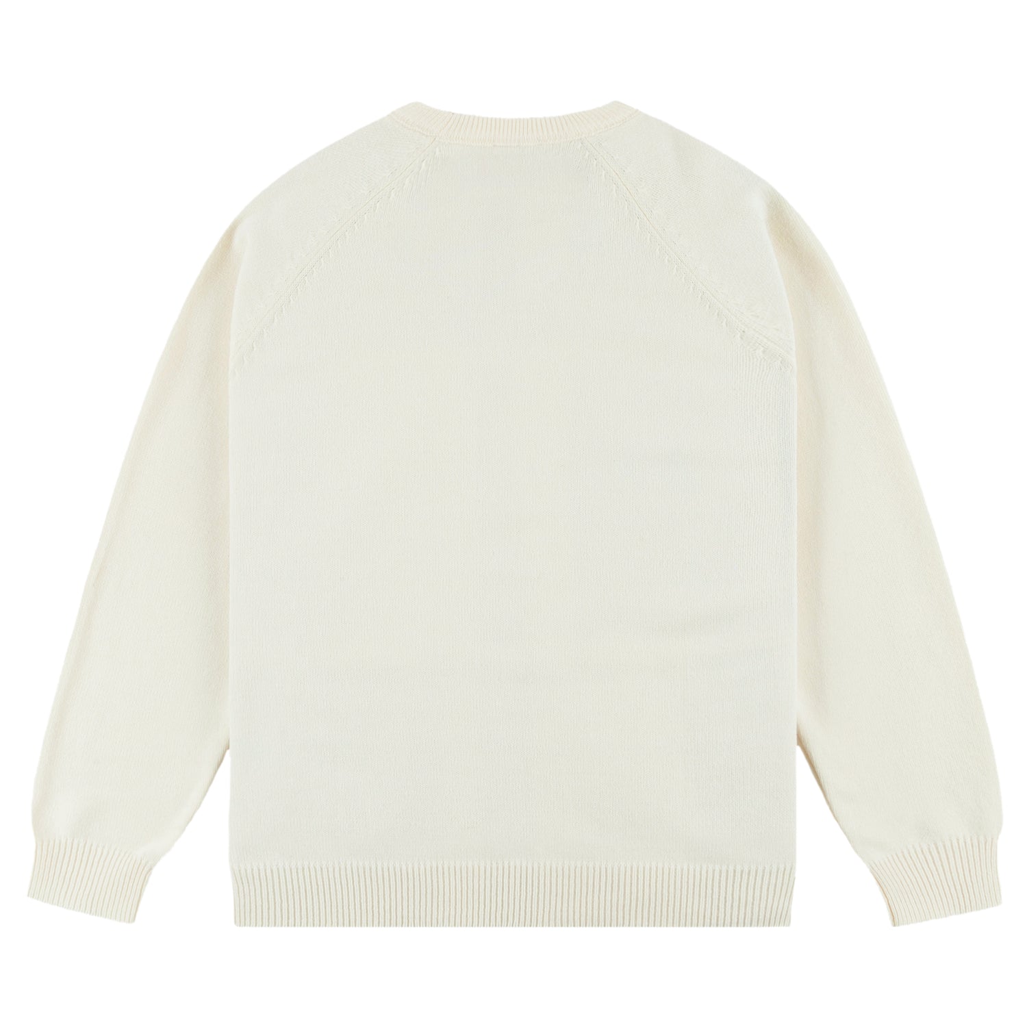 Tonal Light Knit Sweater, Off White